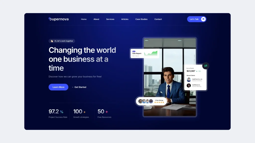 Supernova Website